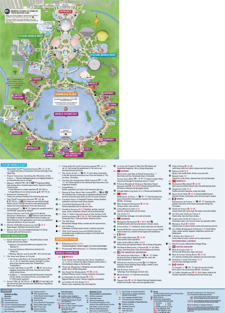 Mapas Dos Parques De Orlando Orlando Econ Mico