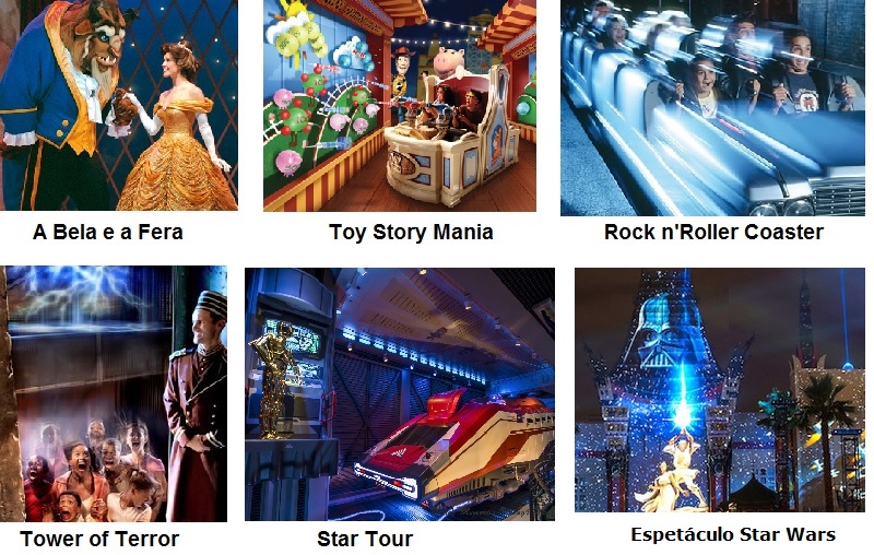 Brinquedos Disney Hollywood studios