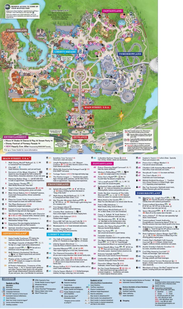 Mapas dos Parques de Orlando Orlando Econômico